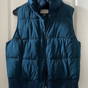 Merona Dark Teal Puffer Vest